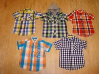 Jungen Hemden Shirts kurzarm Paket Gr. 104 110 116 Nordrhein-Westfalen - Menden Vorschau