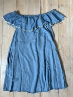 Kleid blau Jeans Rich&Royal Größe 34 XS S M off shoulder Bayern - Schierling Vorschau