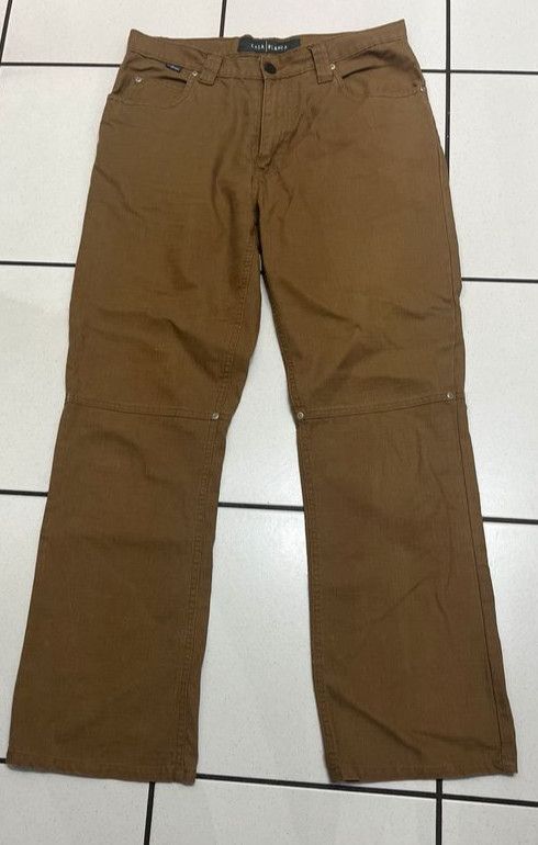 Herren Hose 34/32 Khaki Bundweite 43 cm in Überherrn