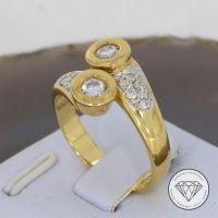 M*180139 Wert 2050,- Brillant 0,40 ct Ring 585 Gold 14 Karat XXYY Essen - Karnap Vorschau