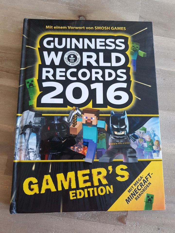 BUCH..GUINESS WORLD RECORDS ,GAMER EDITION 2016 in Kelberg