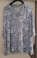 Strandbluse,Damenbluse Gr.46 blau/weiss Bayern - Weiden (Oberpfalz) Vorschau