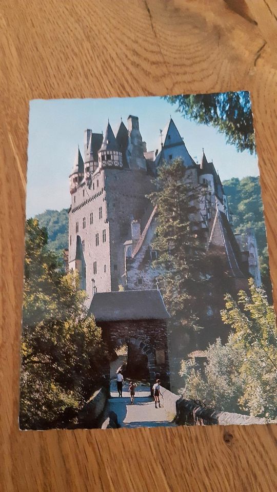 Alte Postkarten von der Burg Eltz in Zülpich