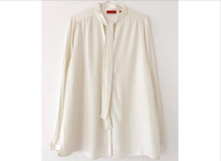 HUGO BOSS Bluse mit Bändern Modal Offwhite 40 Altona - Hamburg Sternschanze Vorschau