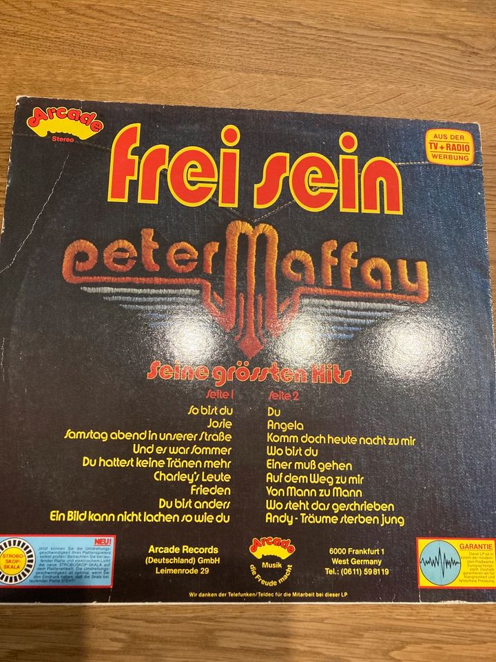 3 Peter Maffay LP‘s in Oberahr