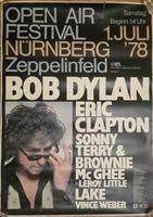 Open Air Festival Nürnberg Zeppelinfeld Juli 1978 Bob Dylan Sachsen - Stollberg Vorschau