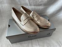 Gabor®  Leder Slipper Gr. 37 gold Effektleder Gabor neu Nordrhein-Westfalen - Hamm Vorschau
