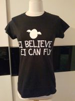 Shirt Ostern Ei believe Ei can fly schwarz Damen Größe M NEU Wuppertal - Barmen Vorschau