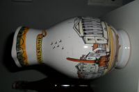 Keramik-Krug weiß mit Bild, Sammlerobjekt, Saft oder Wein, gut Rheinland-Pfalz - Alsheim Vorschau
