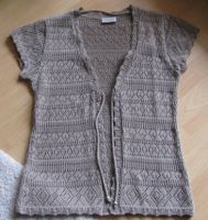 Neue Kurzarm Strickweste, Größe S 36/38, braun Bayern - Erlangen Vorschau