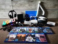 PS4 pro 1TB, Weiß, VR Brille mit Kamera plus Gaming Kopfhörer Sachsen - Görlitz Vorschau