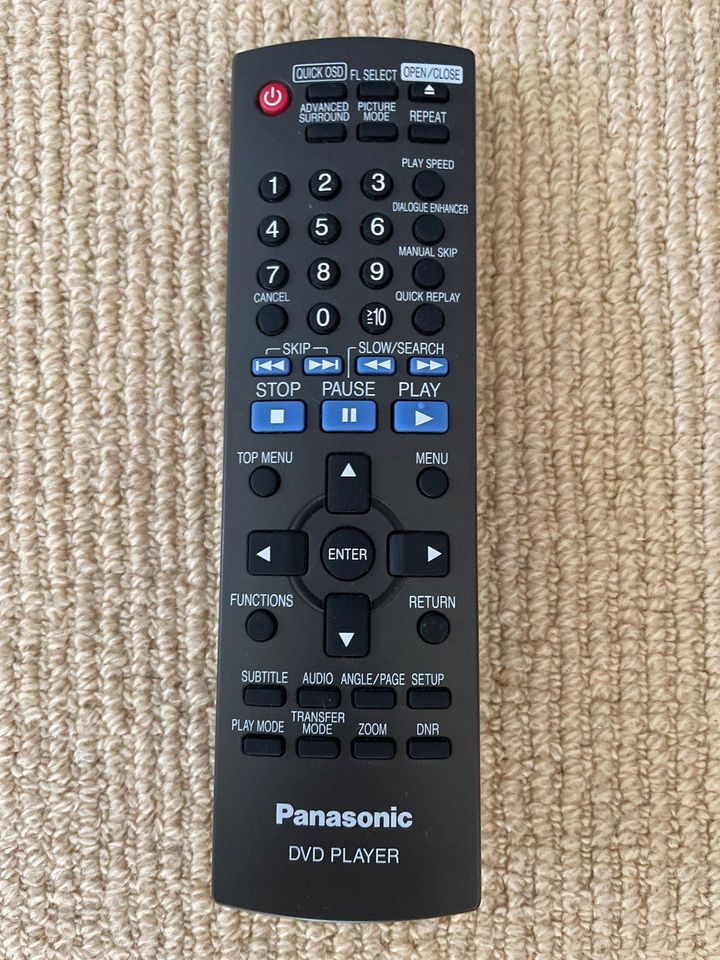 Panasonic DVD Player S33, schwarz,inkl.FB,neuwertig in Berlin