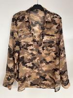 Mango Bluse Army Look Leipzig - Altlindenau Vorschau