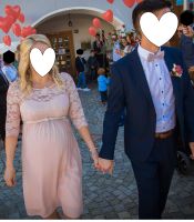 Festliches Kleid/ Umstandskleid/ Hochzeitskleid Spitze rosa rosé Bayern - Kößlarn Vorschau