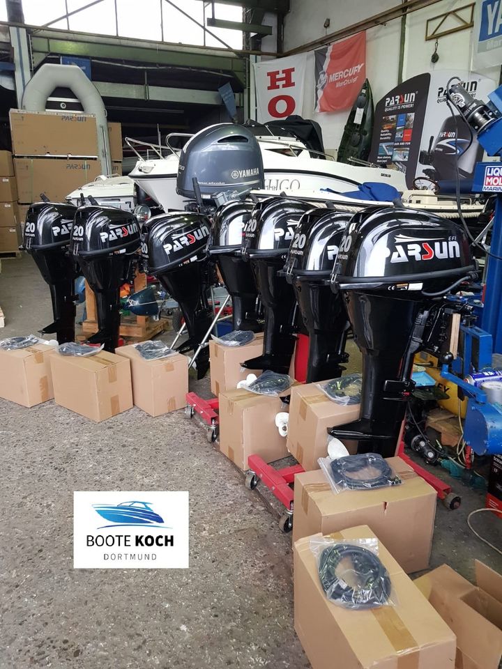 Bootsmotor Parsun 2.6 5 6 8 9.8 15 20 30 40 50 60 115 PS NEU in Dortmund