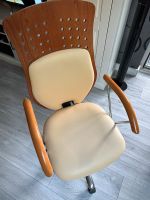 Designer Sessel Exklusiv Sessel PC Sessel, Leder Beige TOP. Nordrhein-Westfalen - Alsdorf Vorschau