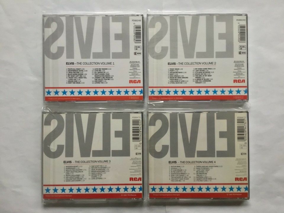 Elvis Presley ‎– CD The Collection Volume 1-2-3-4 -alle 4 CD NEU in Vienenburg