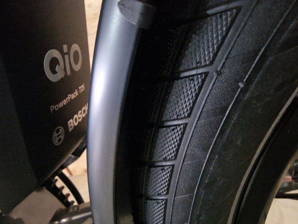 QIO Eins+ P-E * 75Nm /725 Wh ** Lead metal ** Modell 2024 ** 180kg-Zulassung ** E-Bike ** NEU in Grauel