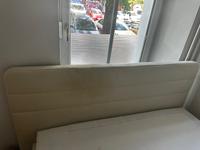 Box spring Bett/ weißes Leder zur sofort Abholung Friedrichshain-Kreuzberg - Kreuzberg Vorschau