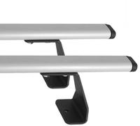 2x VW T5 T6 Dachträger Grundträger Gepäckträger Stahl silber Baden-Württemberg - Dettenheim Vorschau