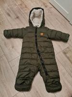 Baby Schneeanzug khaki Winderanzug kein Wollwalk Sachsen-Anhalt - Wenze Vorschau