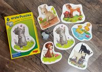 HABA 6 erste Puzzles + Holzfigur Tierkinder Hessen - Dietzenbach Vorschau