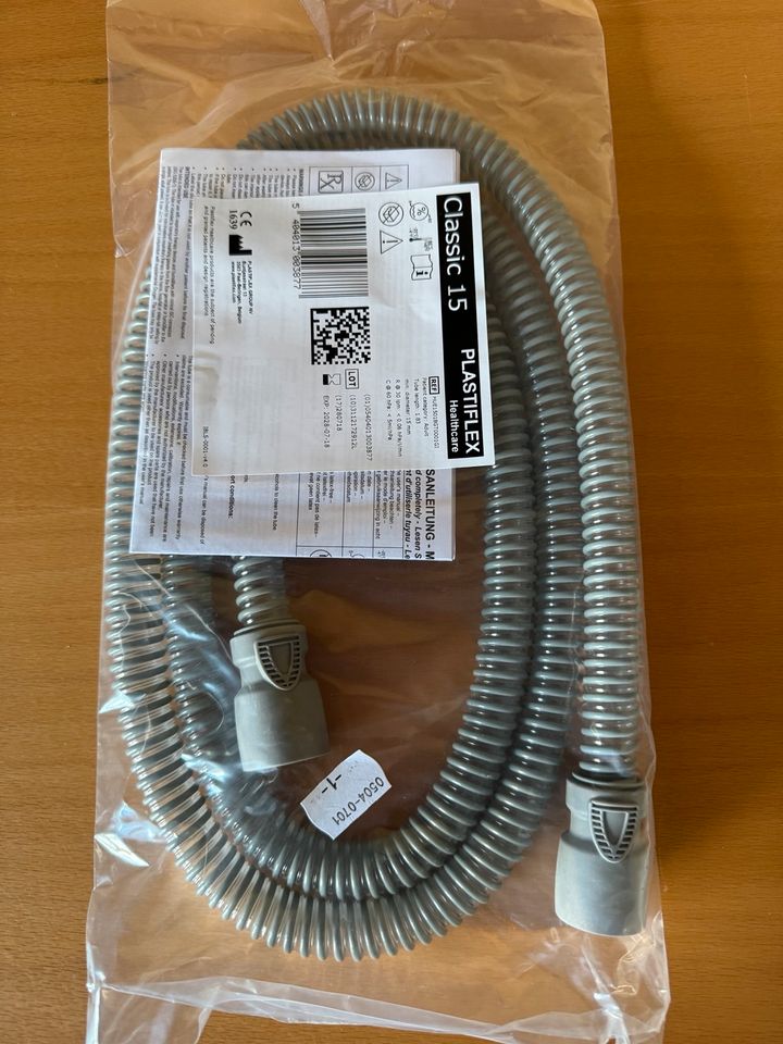 Plastiflex Classic 15 CPAP-Schlauch Neu in Menden