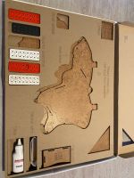 World Map für die Wand - Holzoptik Düsseldorf - Flingern Nord Vorschau