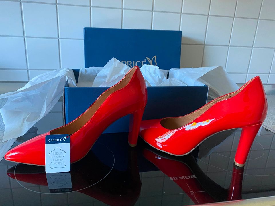 Caprice lack leder Pumps rot chili 3.5/36 neu OVP Hingucker in Hamburg-Nord  - Hamburg Fuhlsbüttel | eBay Kleinanzeigen ist jetzt Kleinanzeigen