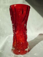 Vintage Vase Ingridglas Borkenglas Rot 60erJahre Niedersachsen - Meine Vorschau
