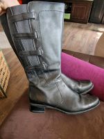 Sheego Weitschaftstiefel Leder schwarz Gr. 44 Hessen - Langenselbold Vorschau