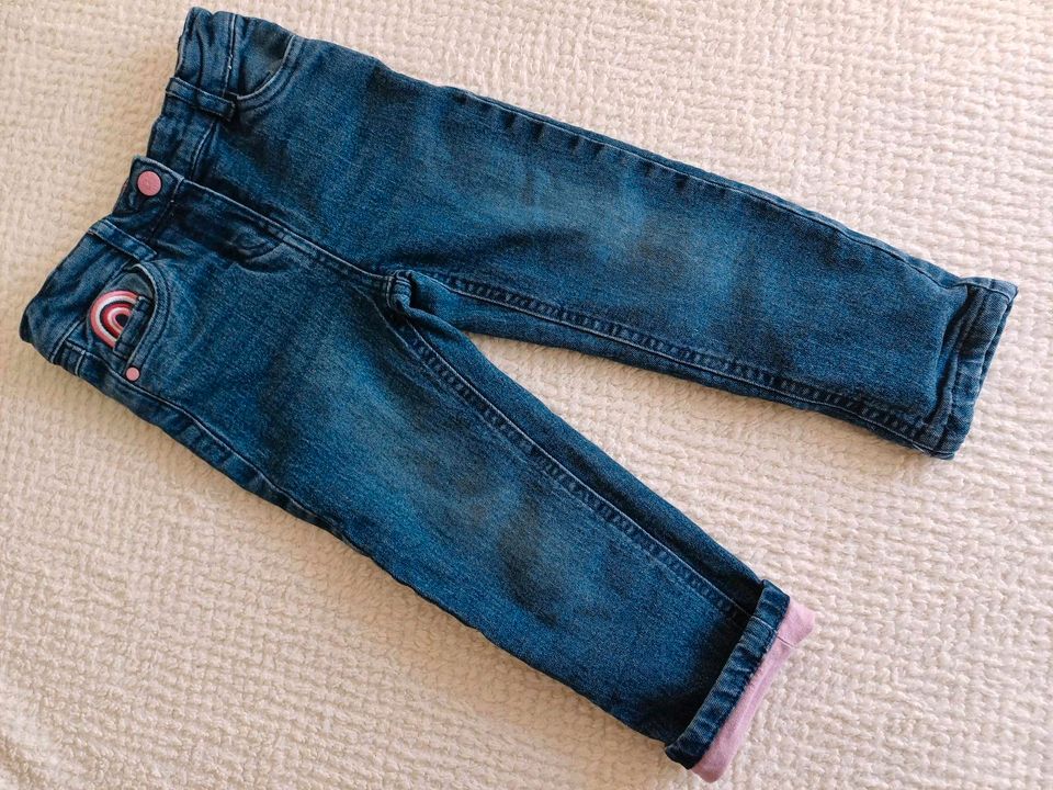 Gefütterte Jeans in Gr. 98 in Kronach