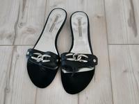 Sandalen; BUFFALO LONDON; Leder schwarz; Gr. 39; NEUWERTIG Nordrhein-Westfalen - Soest Vorschau