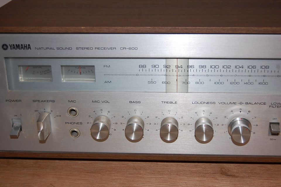 Vintage High End Voll Verstärker Yamaha CR-600 Receiver 70s in Wiesbaden