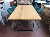 Esstisch Tisch Eiche Massiv U-Gestell Chrom 180 x 90 cm Neustadt - Hohentor Vorschau