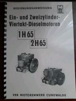 Bedienanweisung Motoren 1H65 und 2H65 Sachsen-Anhalt - Aschersleben Vorschau