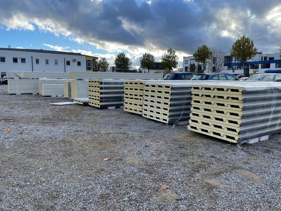 Sandwichpaneele//Sandwichplatten//Neu! Dachpaneele &Wand /Rockpan in Penzing