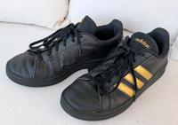 Adidas Schuhe Sneaker Gr. 38 schwarz gold Niedersachsen - Lüneburg Vorschau