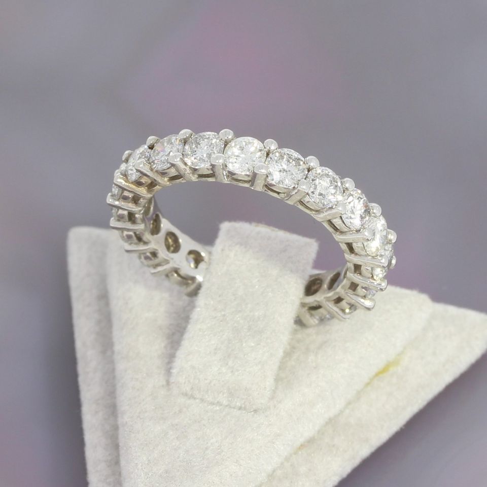 WERT 11790 € MEMORY BRILLLANT RING 3,05 CT 14K GOLD vxlt 78474 in Essen