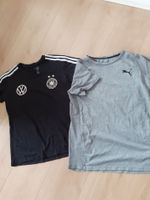 2 T-Shirts puma & adidas Gr. 176 XS XXS schwarz & grau, Sport Bayern - Lohr (Main) Vorschau