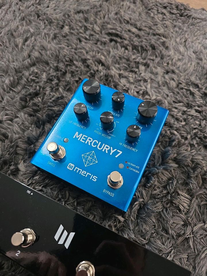 Meris Mercury 7 Stereo Reverb Effektpedal + Preset Switch in Hannover