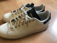 Adidas Stan Smith weiß 44,5 blau gold Dresden - Äußere Neustadt Vorschau