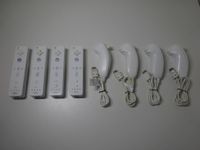 1 - 4 Nintendo Wii Remote Controller & Nunchuk weiß Brandenburg - Cottbus Vorschau