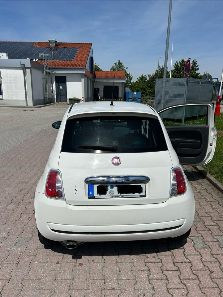 Fiat 500 -  weiß - 95.000km - TÜV neu  - aus erster Hand in München