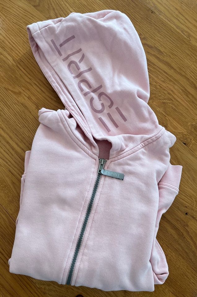 Sweatjacke Hoodie von Esprit in Gr. 152 in rosa in Rot am See