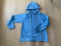 Neu! Gina 36 38 weicher Kapuzenpulli blau Smiley happy Bayern - Schwandorf Vorschau