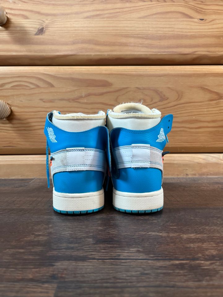 Off white Air Jordan 1 in Bad König