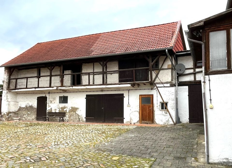 Idyllische Hofanlage mit Bauernhaus, Scheune und viel Platz in Schwanebeck in Schwanebeck
