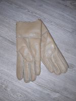 Echtleder Handschuhe beige braun mit echtfellfutter Niedersachsen - Spelle Vorschau