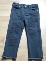 3/4 Jeans schwarz mit Aufnähern H+M Größe 98 Saarland - Blieskastel Vorschau